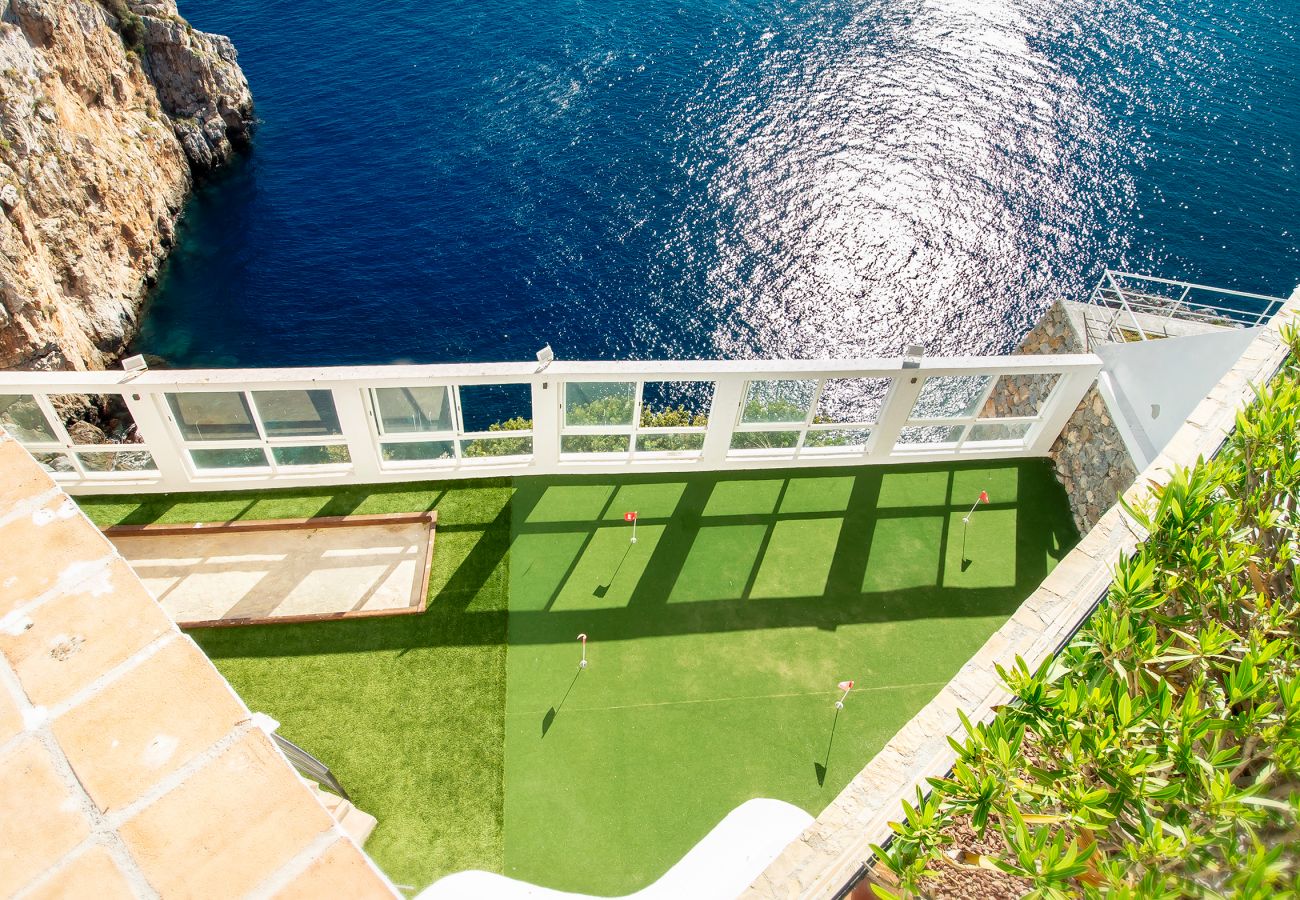 Villa in La Herradura - Amazing luxury 7 bed villa on cliff over sea with private pool, sauna and jacuzzi